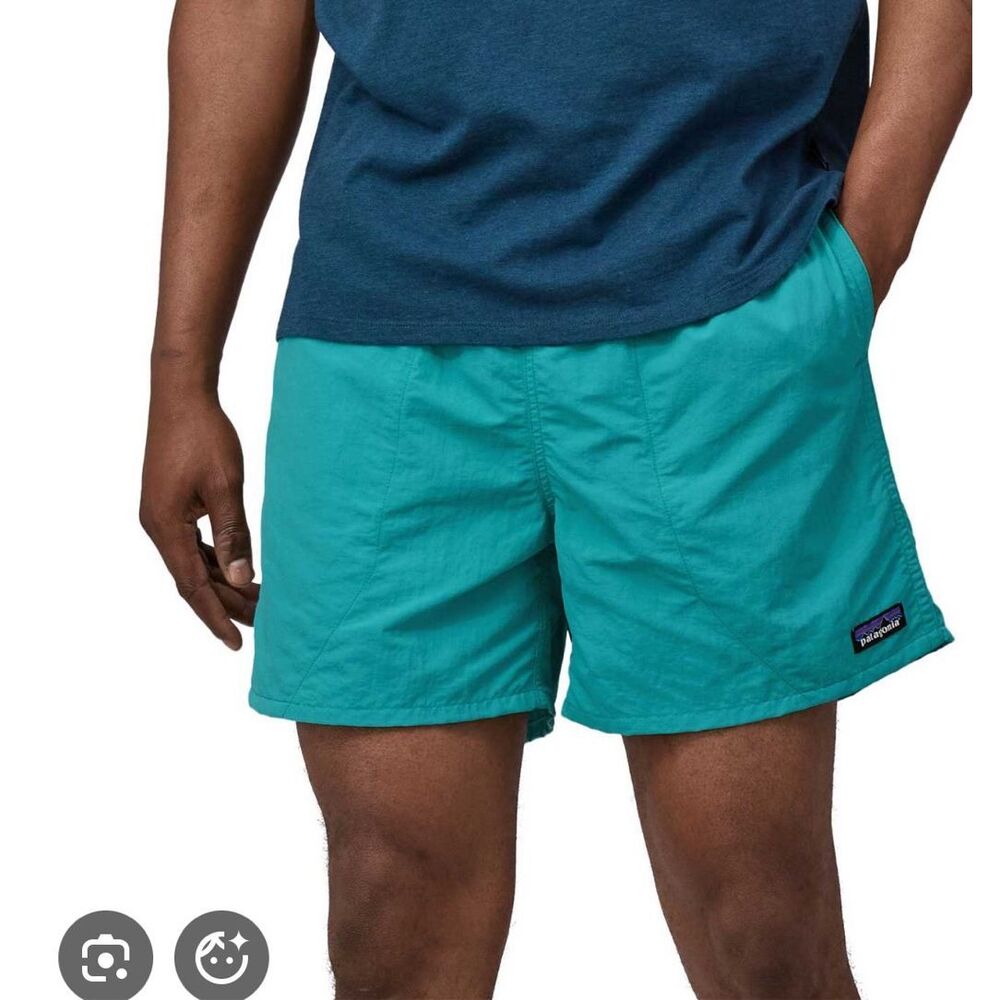 Patagonia Men's Hybrid Shorts 7” inches in Aqua